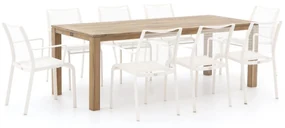 Apple Bee Hawaii/ROUGH-S 220cm dining tuinset 9-delig stapelbaar