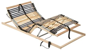 vidaXL Lattenbodem met 42 latten 7 zones elektrisch 100x200 cm