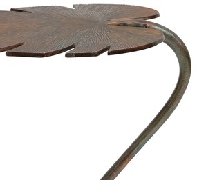 BePureHome Stylish Blad Bijzettafeltje Goud - 42 X 35cm.