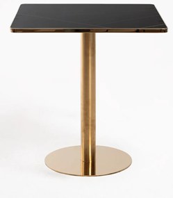 Tafel Firro Vierkant 70cm Goud