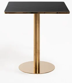 Tafel Firro Vierkant 70cm Goud