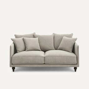 Compacte fluwelen chenille bank, Lazare