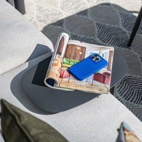 Garden Impressions Milan loungeset 5-delig - donker grijs