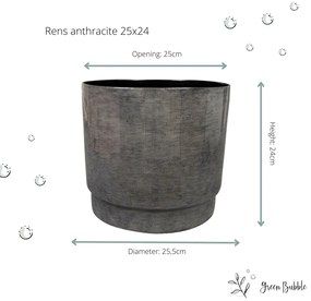 Pot Rens antraciet