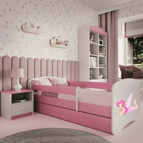 Peuter Roze Eenpersoonsbed BabyDreams - Voor Kinderen Kinderen Peuter Junior 5060504986489 Children's Beds Home, 140x70, Nee, Geen Children's Beds Hom