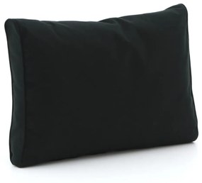 Loungekussen Tuin | Zwart  | Outdoor Textiel | Madison | 60x40cm | Kees Smit Tuinmeubelen