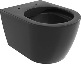 Mexen Carmen rimloze wc-pot, zwarte mat - 3388XX85