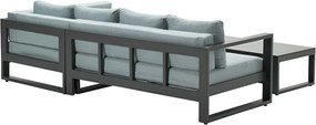 Garden Impressions Kiki loungeset 3-delig links - mint grijs