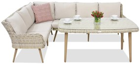 Bilbao Comida 5 Garden Point tuinmeubelen zand
