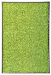vidaXL Deurmat wasbaar 60x90 cm groen
