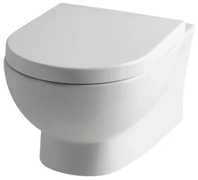 Eastbrook Farringdon randloos hangend toilet wit glans