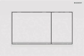 Geberit Sigma 30 bedieningspaneel wit/mat wit voor Sigma reservoirs 8cm (UP720) en 12cm (UP320)