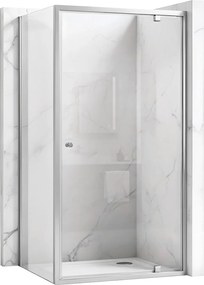 Douchecabine Rea Primo Swing 100x80 Chrome