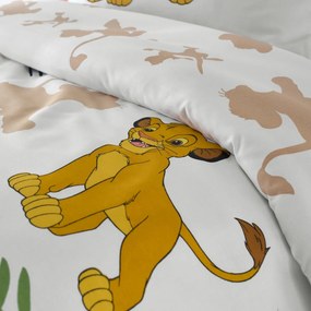 Bedset kinderbed, katoen, Disney Lion King Pampa