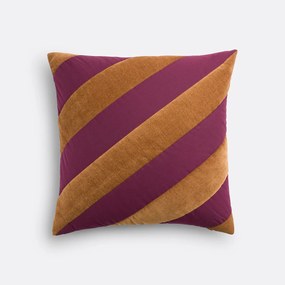 Gewatteerde kussenhoes met strepen, Odile