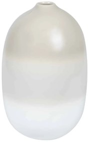 Vaas keramiek – vaas White Tullip, groot – vaas beige & wit