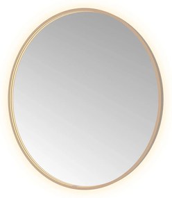 Hotbath &More Round spiegel 100cm geborsteld koper PVD