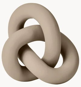 Handgemaakt decoratief object Knot, H 9 cm