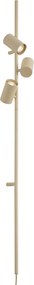 Moderne wandlamp beige 3-lichts - Jeana Luxe