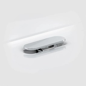 Clou Flush 1 fontein 28cm solid surface wit mat