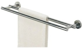 Tiger Boston Handdoekhouder - 58cm - dubbel - geborsteld RVS 308630346
