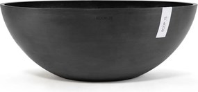 Ecopots bloempot Vienna 70 - Rond - Dark Grey - Diameter 70 x H25,3 cm