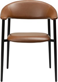 Dan-Form Rover Design Eetkamerstoel Bruin Kunstleer