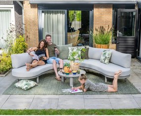 Garden Impressions Mallorca loungeset 3-delig - taupe