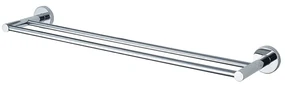 Haceka Kosmos dubbele handdoekhouder 80cm chroom