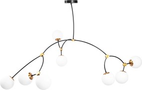 LAMP BLACK MAT APP1673-8CP