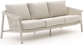 + 15% kassakorting | Loungebank Tuin Zavelli | Aluminium | 3 personen | Tuinbank Beige | 240cm | Incl. kussens | Kees Smit Tuinmeubelen