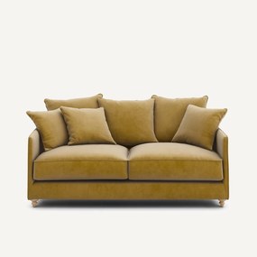 Omvormbare compacte bank in fluweel, Lazare