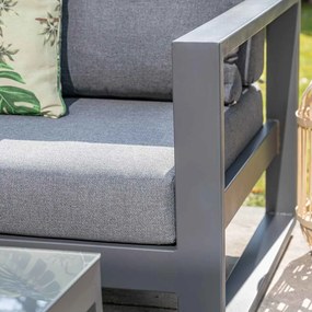 Garden Impressions Kiki loungeset 3-delig rechts - mystic grijs
