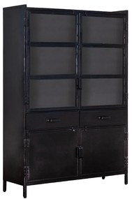 Eleonora Industrieel Industriële Buffetkast - 125x42x180cm.