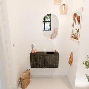 Mondiaz Joya 80cm toiletmeubel shadow met wastafel faye rechts 1 kraangat urban