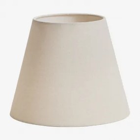 Caracas Stoffen Lampenkap Gebroken Wit & Ø25 Cm - Sklum
