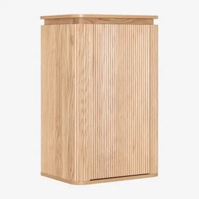 Carsone houten badkamerwandkast Bruin – natuurlijk hout - Sklum