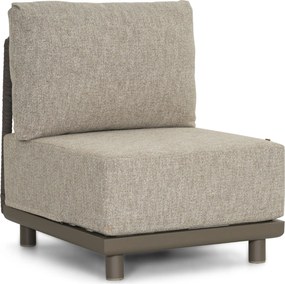 Loungeset tuin 6 personen Rope Taupe  Santika Furniture Santika