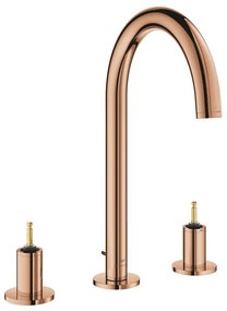 Grohe Atrio private collection L-size 3-gats wastafelkraan z/grepen warm sunset 20593DA0