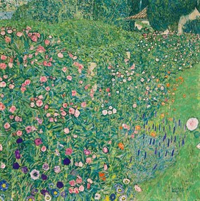 Kunstreproductie Italian garden landscape, Gustav Klimt