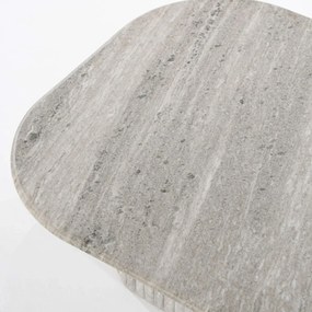 Salontafel Marmer Latjes - 80 X 80cm.