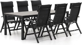 Diningset Bellagio | 6 personen | Tuinset polywood | 7-delig | Kees Smit Tuinmeubelen