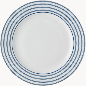Dessertborden Candy Stripe van porselein, 4-delig