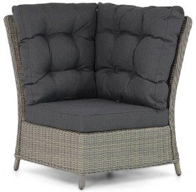 Hoek loungeset 6 personen Wicker Taupe  Garden Collections Chicago