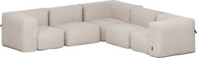 Soft Zitzak Outdoor 5 Seater Hoekbank - Kirra Sand