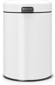 Brabantia wandafvalemmertje 3 liter newIcon met kunststof binnenemmer white 115523