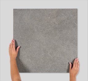 Vloer-/wandtegel Saqu Neutral Design Collection 60x60cm dark grey mat gerectificeerd