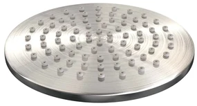 Brauer Brushed Carving thermostatische inbouw regendouche met 3 standen handdouche, plafondarm en hoofddouche 20cm set 59 RVS geborsteld PVD