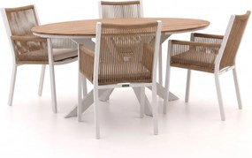Diningset Manifesto | 6 personen | Tuinset polywood | 7-delig | Kees Smit Tuinmeubelen