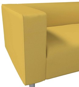 Dekoria IKEA zitbankhoes voor Klippan 2-zitsbank, geel